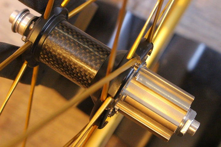 カンパニョーロ CAMPAGNOLO シャマルウルトラ ゴールド SHAMAL ULTRA GOLD アルミ クリンチャー ホイールセット カンパ11S/12S 【名古屋店】