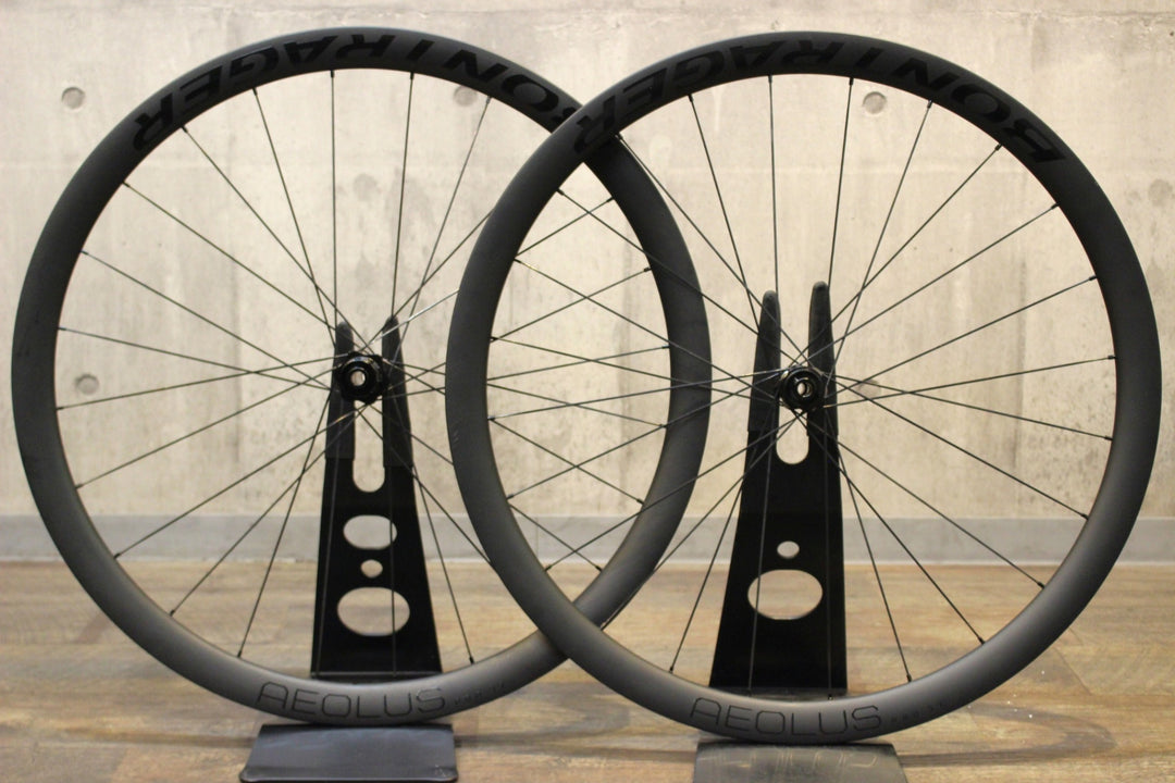 ボントレガー BONTRAGER アイオロス プロ AEOLUS PRO 37 DISC カーボン チューブレスレディ ホイールセット シマノ12/11S 【名古屋店】