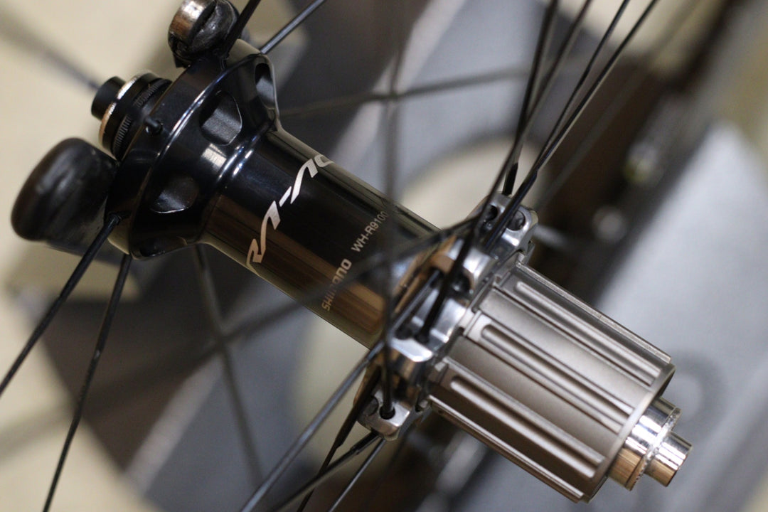 シマノ SHIMANO デュラエース DURA-ACE WH-R9100-C40-CL アルミ/カーボン クリンチャー ホイールセット シマノ 11/12S 15C 【立川店】