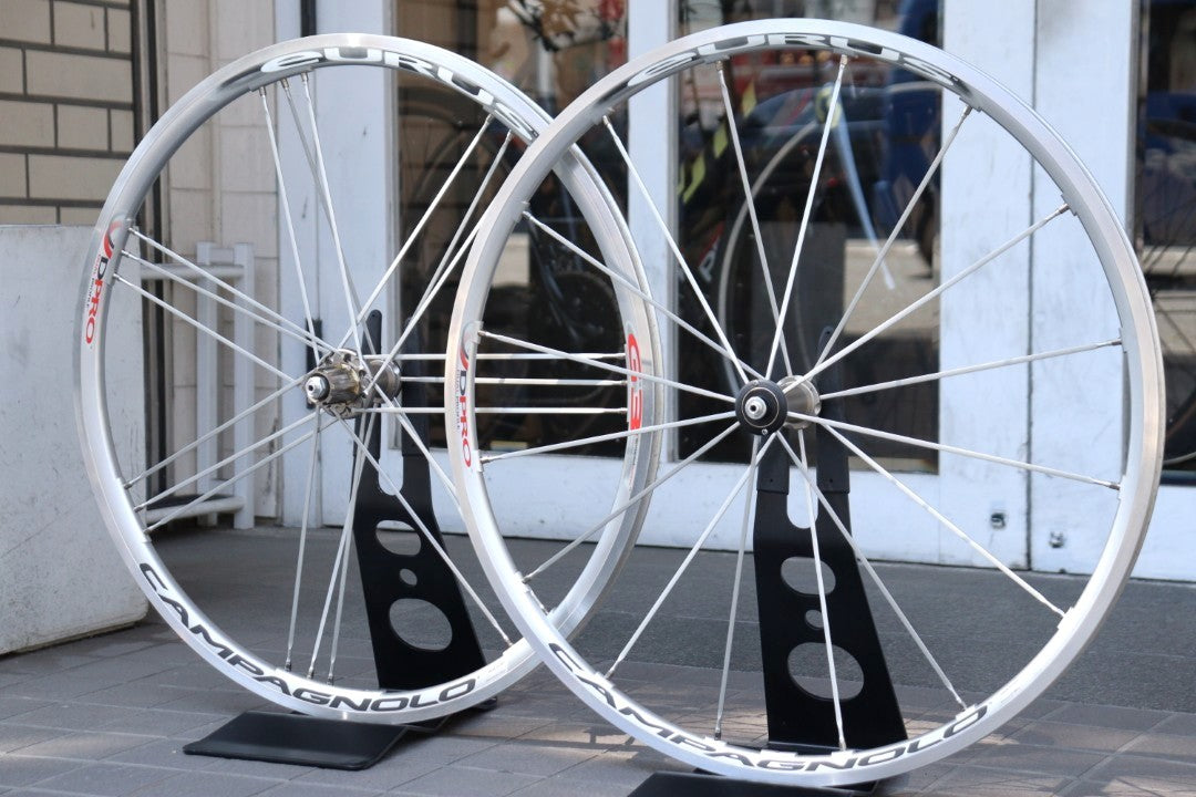 中古品】カンパニョーロ ユーラス チューブラー シマノ10S