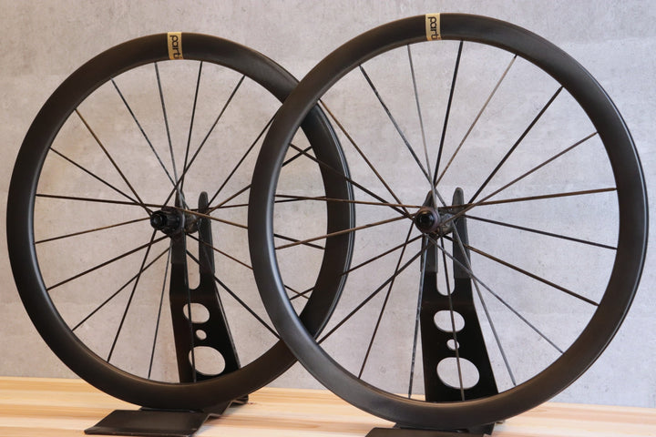 パーティントン Partington Wheels R-SERIES MKII R39/44 ゴールド カーボン チューブレスレディ ホイールセット シマノ12/11S 【さいたま浦和店】