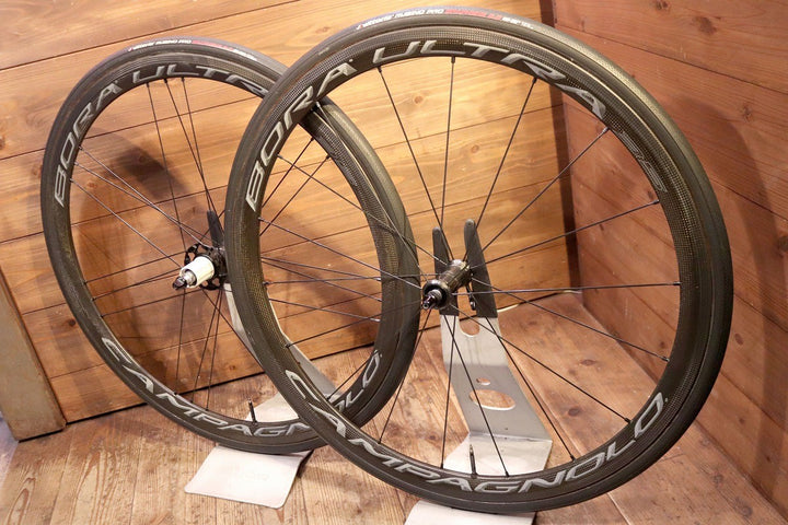 カンパニョーロ Campagnolo ボーラウルトラ BORA ULTRA 35 カーボン チューブラー ホイールセット シマノ12S/11S ワイドリム 【南麻布店】