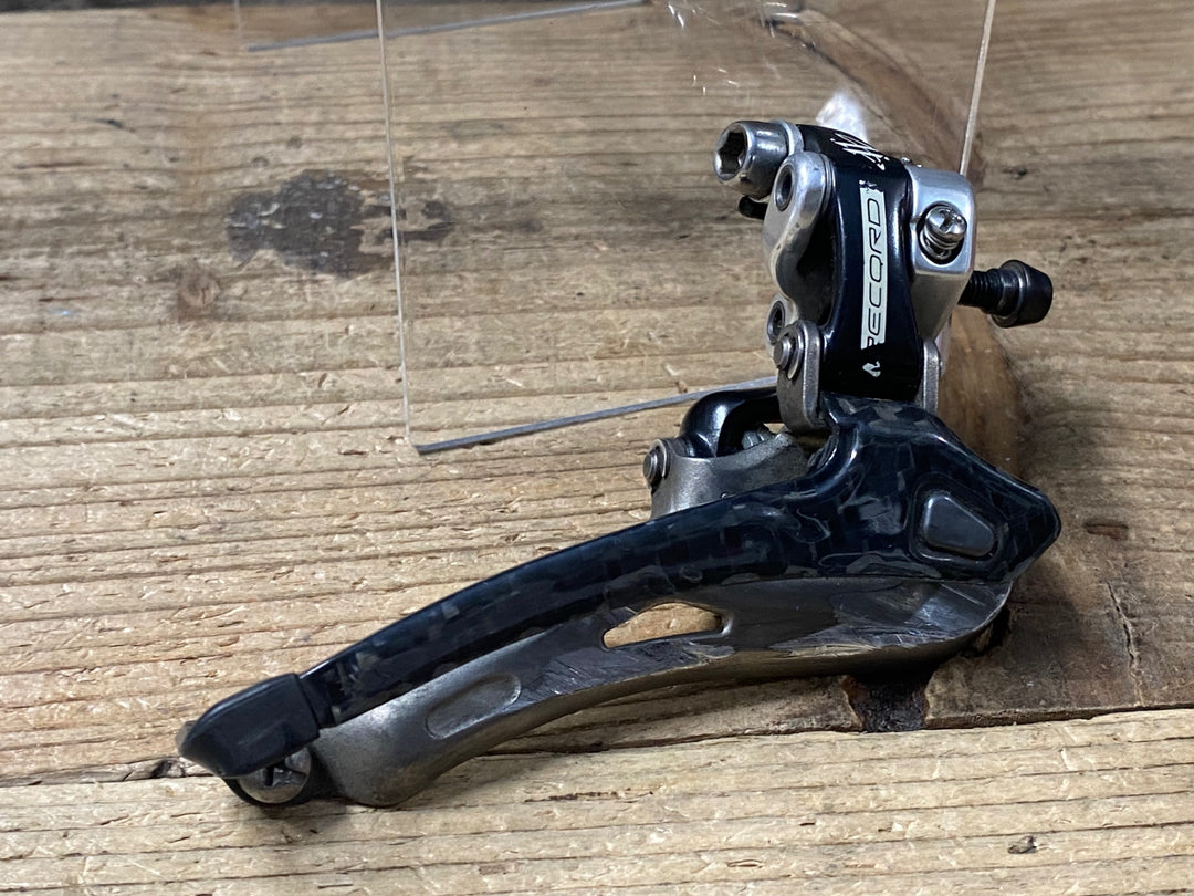 KJ075 カンパニョーロ CAMPAGNOLO RECORD FD9-RE2B フロントディレイラー 2S 直付け