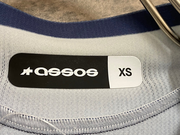 JY224 アソス assos EQUIPE RS 半袖 サイクルジャージ ブルーグレー XS