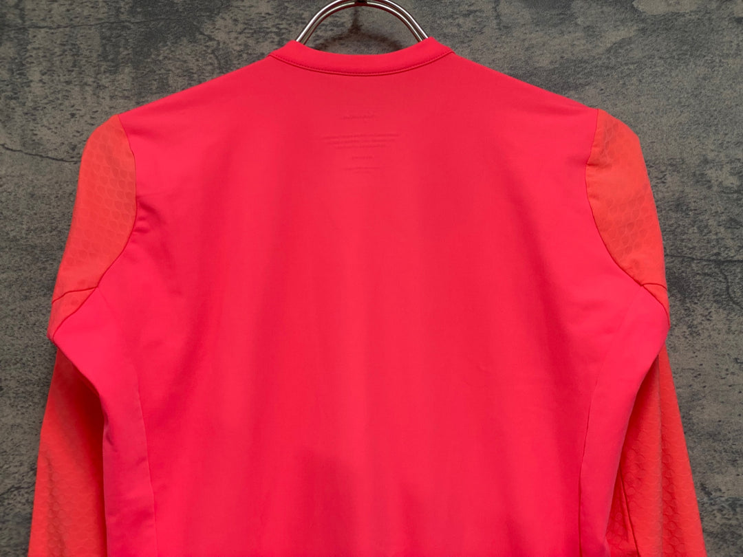 JP158 ラファ Rapha LS AERO JERSEY 長袖 サイクルジャージ ピンク M