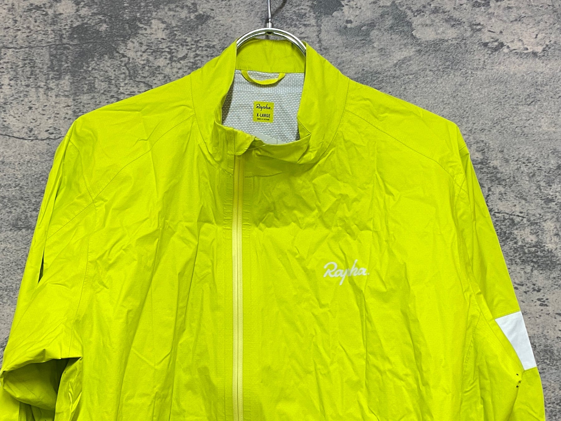 JZ863 ラファ Rapha CORE RAIN JACKET Ⅱ 長袖 レインジャケット 黄 XL