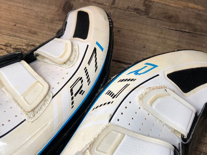 JO685 シマノ SHIMANO R171 SH-R171WE ビンディングシューズ 3穴 白 EU41.5 ※日焼け劣化