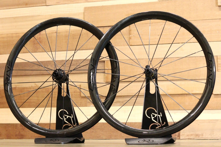 エリート ELITE WHEELS ドライブ DRIVE 40D カーボン チューブレスレディ ディスク ホイールセット シマノ11/12S 【立川店】