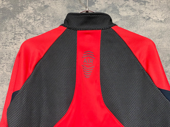 JU823 パールイズミ PEARL iZUMi サイクルジャケット 長袖 裏起毛 赤黒 M