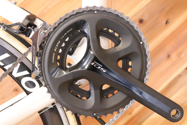 トレック TREK エモンダ EMONDA S5 2015 56サイズ シマノ 105 5800 11S ボントレガー BONTRAGER オーラ AURA 5 カーボン ロードバイク 【広島店】