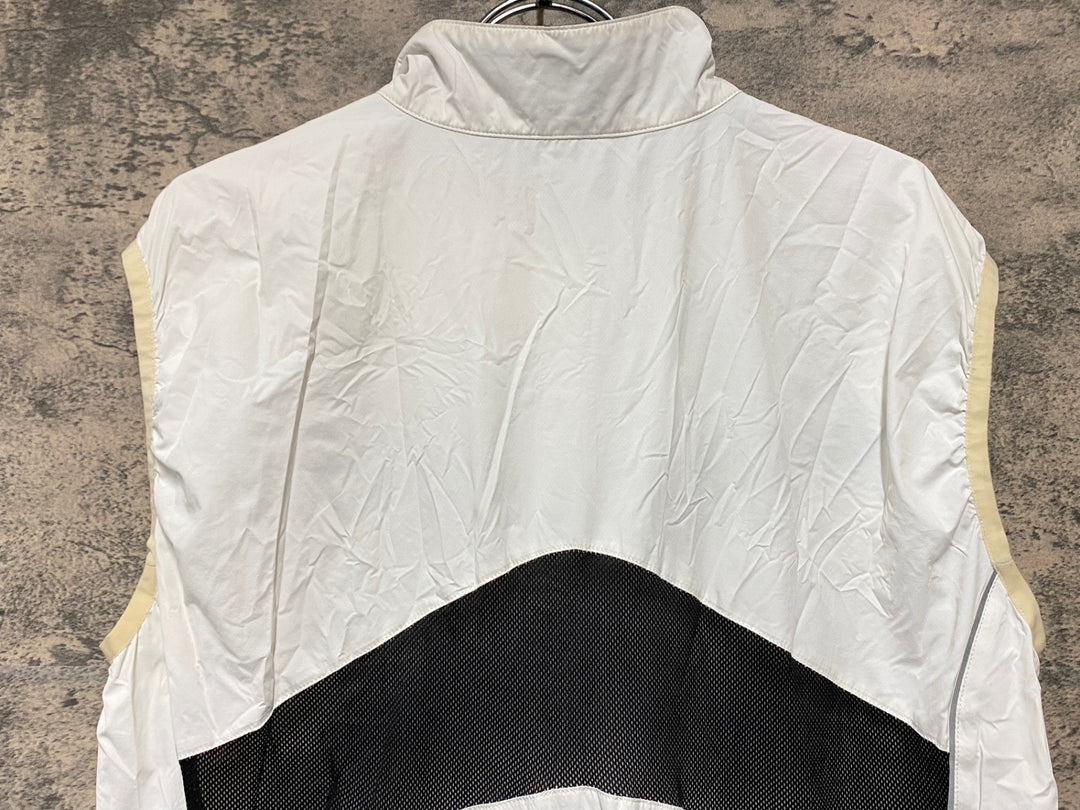 KK063 パールイズミ PEARL iZUMi サイクルベスト ジレ 白 サイズ不明 ※タグ劣化