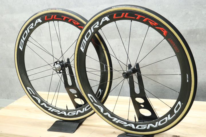 カンパニョーロ CAMPAGNOLO ボーラ ウルトラ BORA ULTRA 50 AC3 カーボン チューブラー ホイールセット シマノ 11S/12S 【さいたま浦和店】