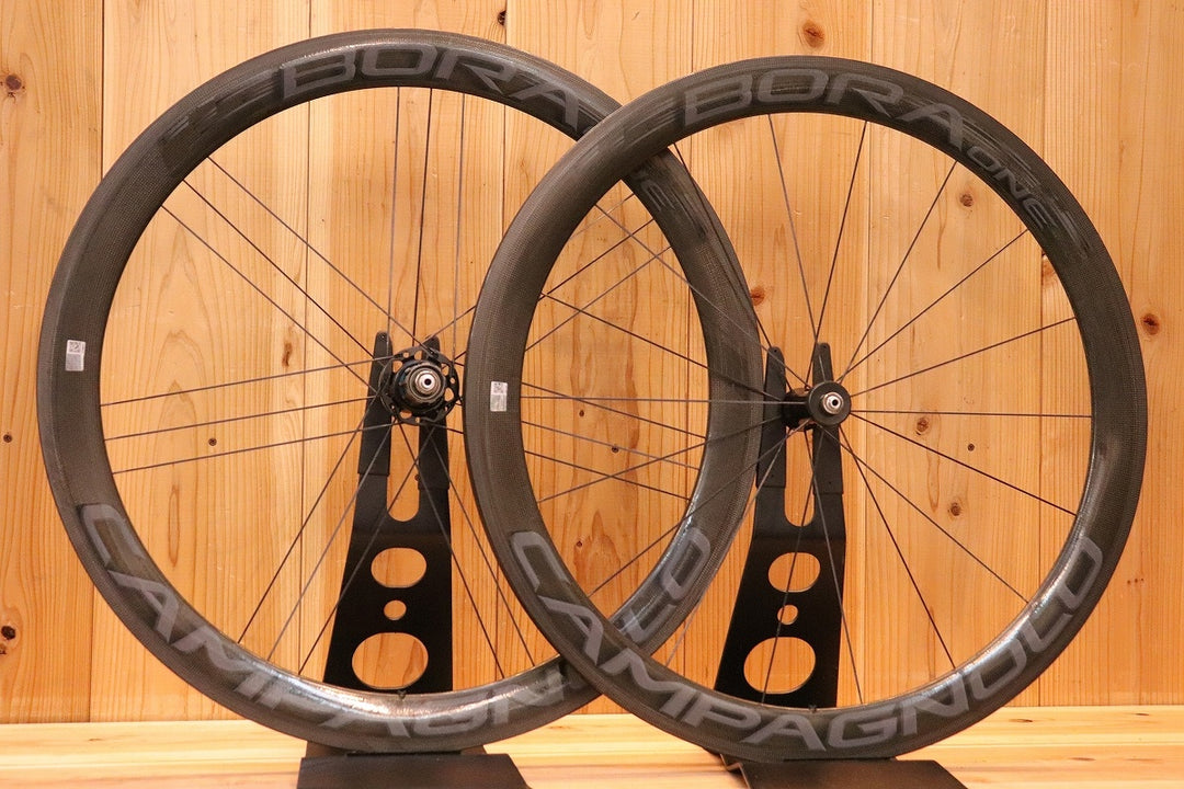 カンパニョーロ CAMPAGNOLO ボーラ BORA ONE 50 TU カーボン チューブラー ホイールセット シマノ 11S/12S ナローリム 【芦屋店】