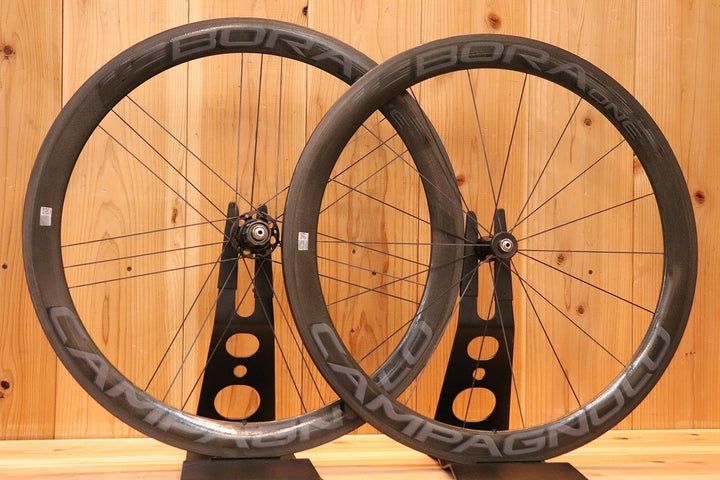 カンパニョーロ CAMPAGNOLO ボーラ BORA ONE 50 TU カーボン チューブラー ホイールセット シマノ 11S/12S ナローリム 【芦屋店】