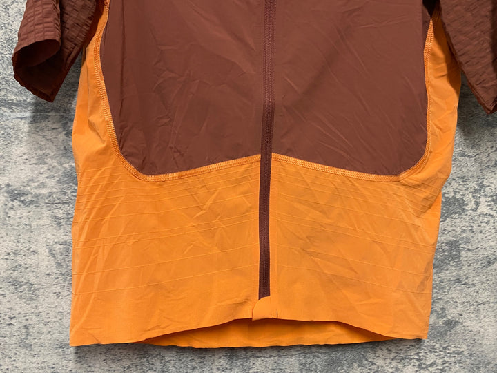 KJ299 パスノーマルスタジオ PAS NORMAL STUDIOS Mechanism Pro Jersey 半袖 サイクルジャージ ブラウン M