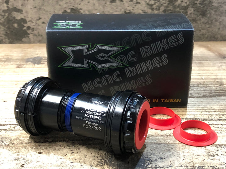 JV374 KCNC UNIVERSAL ADAPTOR BB ボトムブラケット PF30 68mm Φ24 MTB用