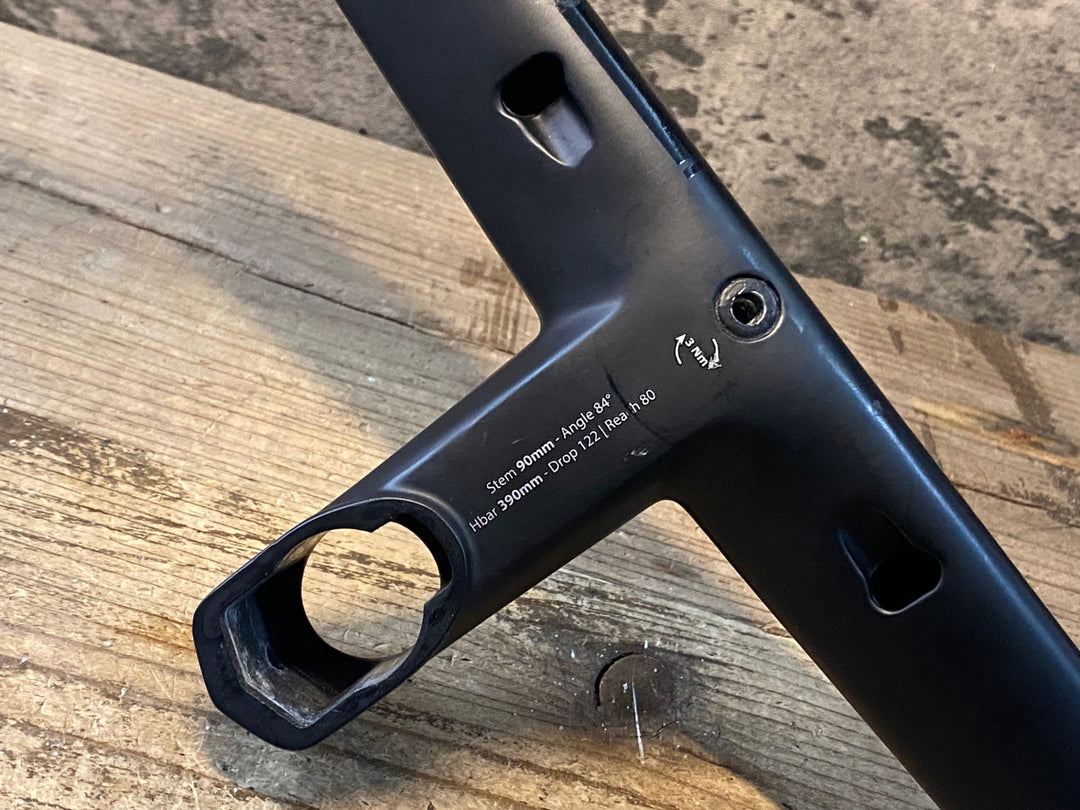 JC883 コルナゴ COLNAGO CC.01 Integrated Handle Bar 一体型ハンドル ブラケットC-C390ｍｍ 84° 90mm