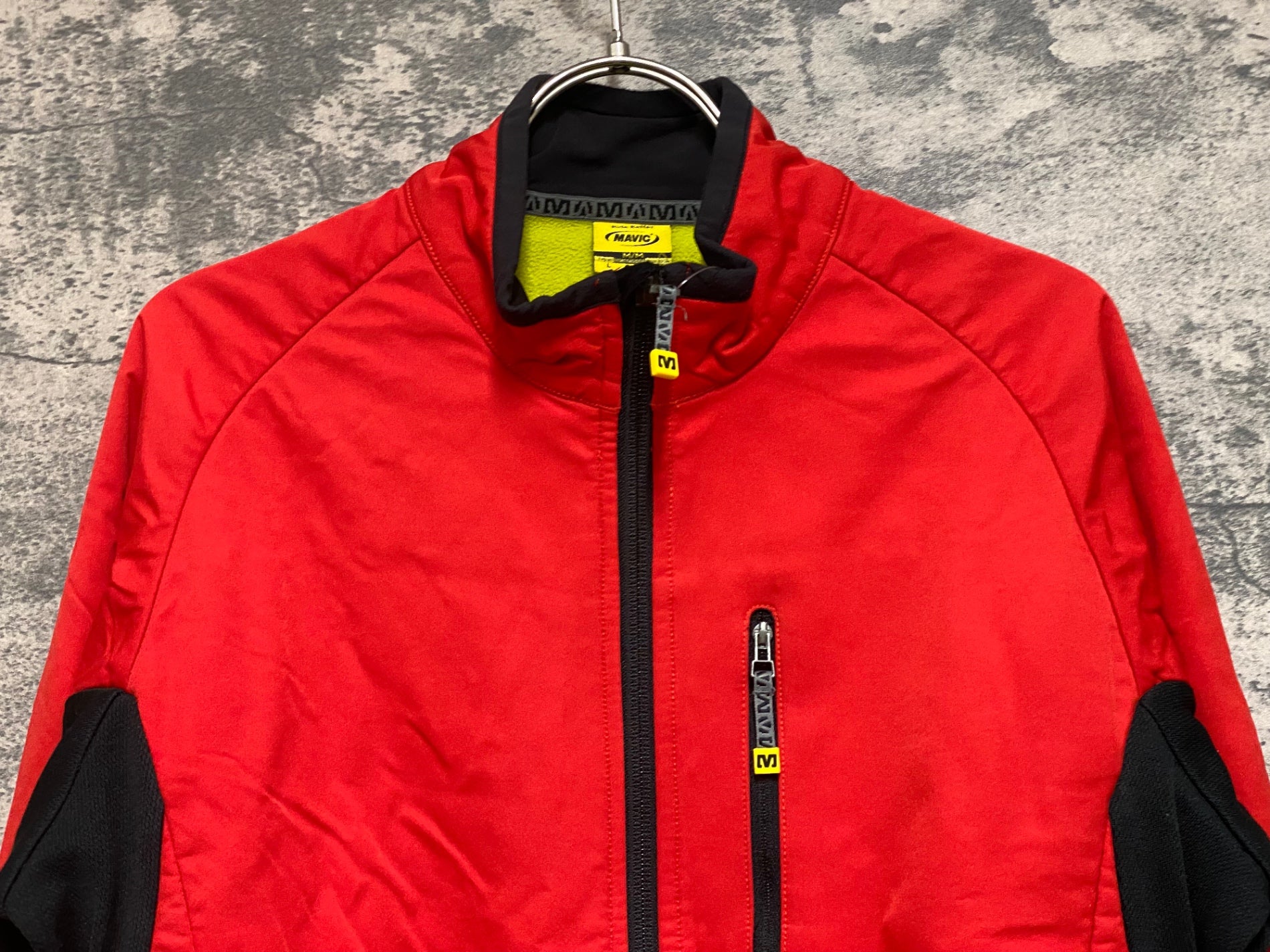 JS442 マヴィック MAVIC 長袖 サイクルジャケット 赤 L 裏起毛 – BICI