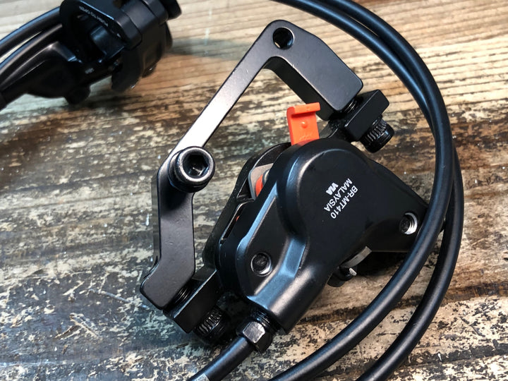 JH788 シマノ SHIMANO BL-M4100 BR-MT410 ブレーキレバー キャリパーセット