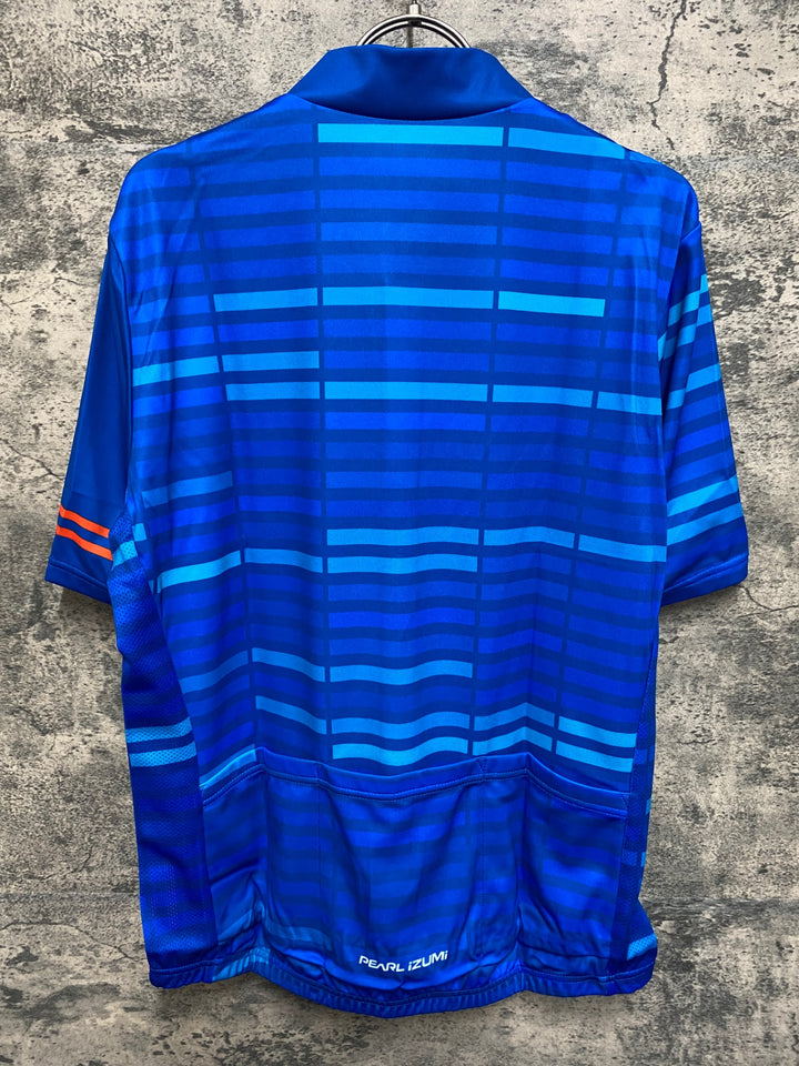 JP009 パールイズミ PEARL iZUMi 半袖 サイクルジャージ 青 BL