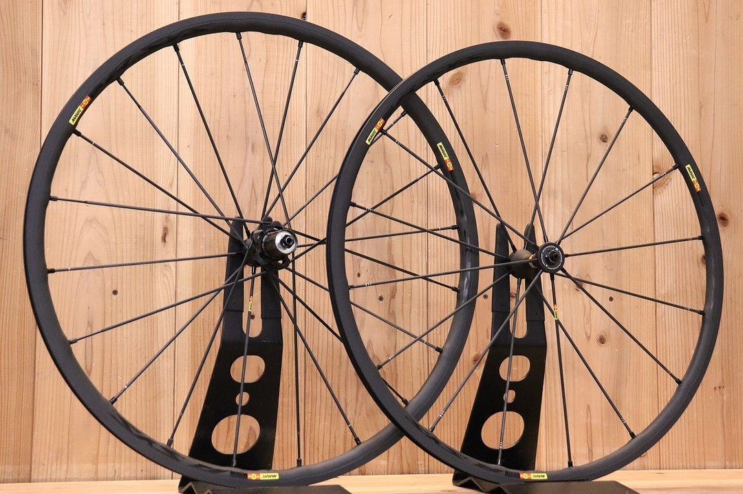 マヴィック MAVIC アールシス R-SYS SLR EXALITH アルミ クリンチャー ホイールセット シマノ 11S/12S ナローリム 15C 【芦屋店】
