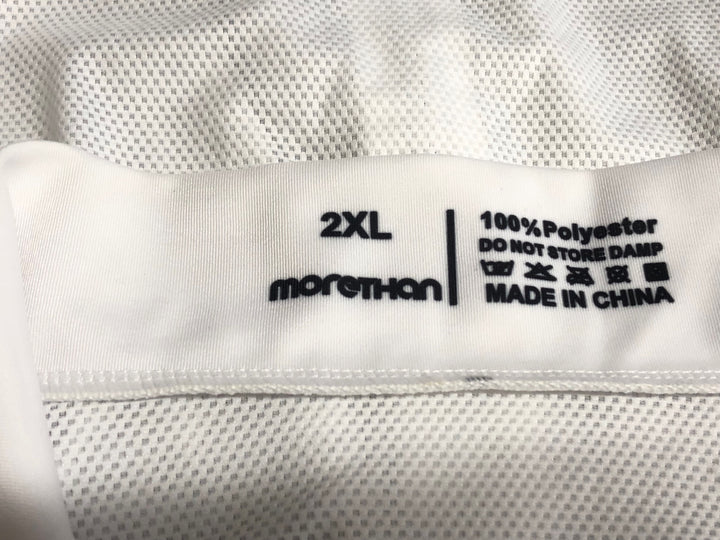 KL363 モーゼン MORETHAN サイクルベスト ジレ 白 2XL