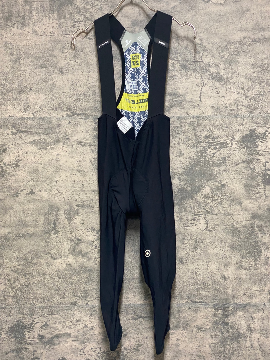 KB492 アソス assos MILLE GT WINTER TIGHTS ビブタイツ 黒 S 裏起毛