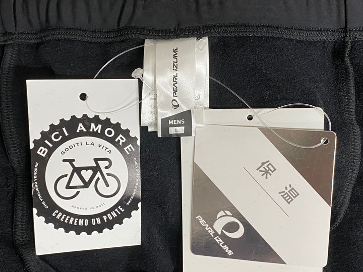 KL313 パールイズミ PEARLiZUMi レーサーパンツ 黒 L 裏起毛