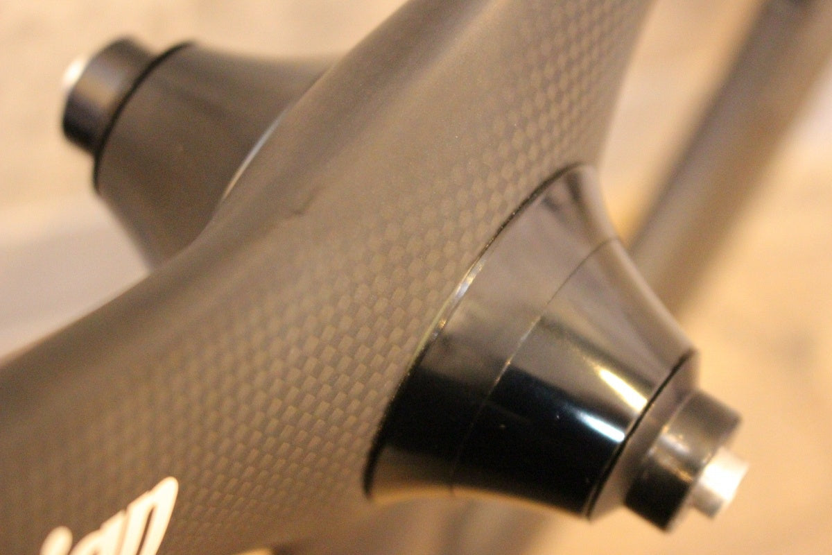 kitt design carbon tri-spoke wheel 20インチ シマノ11s クリンチャー