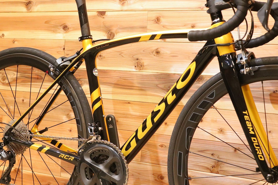 グスト GUSTO デューロ DURO TEAM LIMITED XSサイズ シマノ アルテグラ R8000 11S カーボン ロードバイク  【広島店】