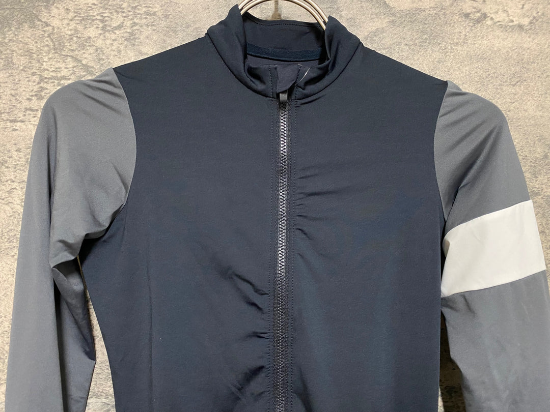JP863 ラファ Rapha WOMEN'S LONG SLEEVE PRO TEAM TRAINING JERSEY 長袖 サイクルジャージ 黒 XXS レディース