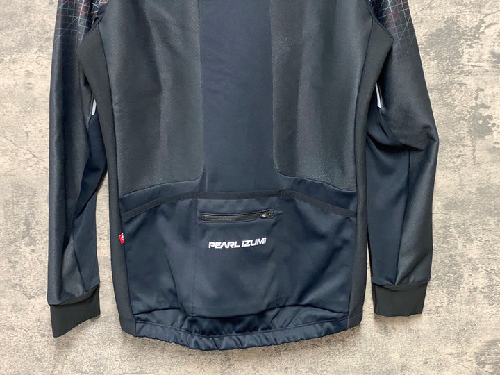 KF005 パールイズミ PEARL IZUMI 長袖 サイクルジャケット 裏起毛 黒 M