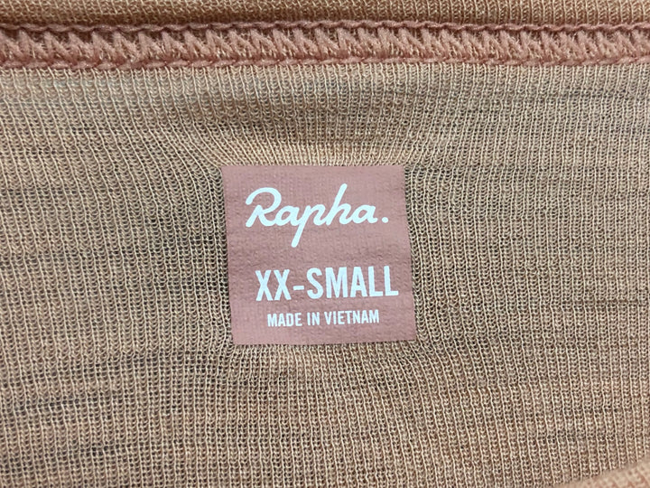 JD738 ラファ Rapha MERINO BASE LAYER LONG SLEEVE 長袖 べースレイヤー ピンク XXS