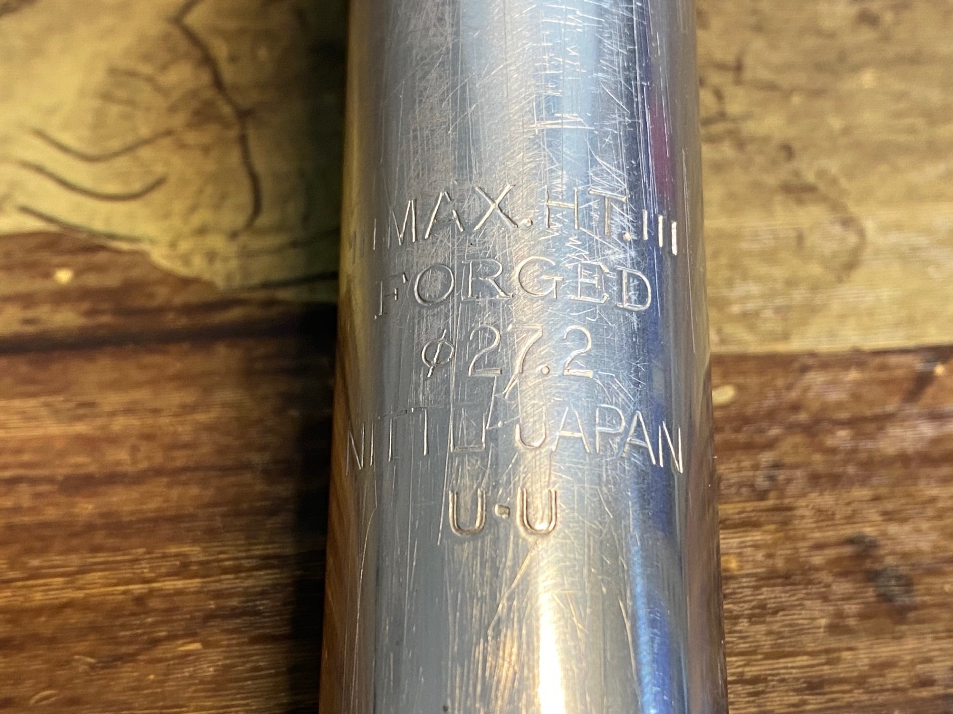 JV445 日東 NITTO 83 アルミ シートポスト Φ27.2 250mm – BICI AMORE