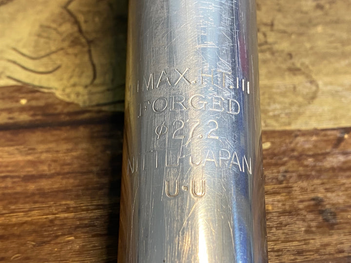 JV445 日東 NITTO 83 アルミ シートポスト Φ27.2 250mm