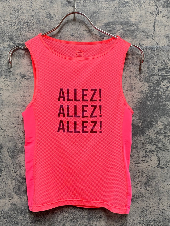 KM445 ラファ Rapha SOUPLESS BASE LAYER SLEEVELESS ノースリーブ ベースレイヤー ピンク XS レディース