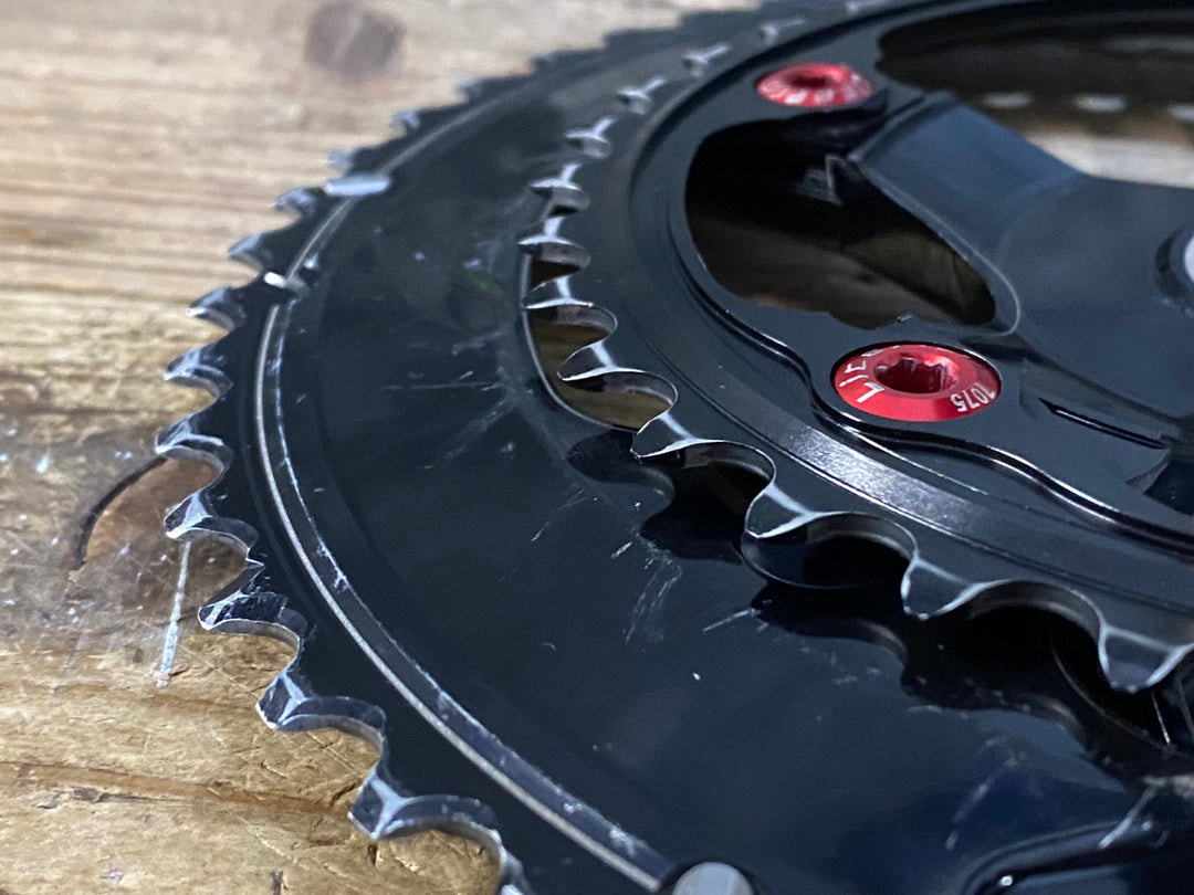 KH023 シマノ SHIMANO デュラエース DURA-ACE FC-R9100 クランクセット165mm 52/36T 4iiiiパワーメーター