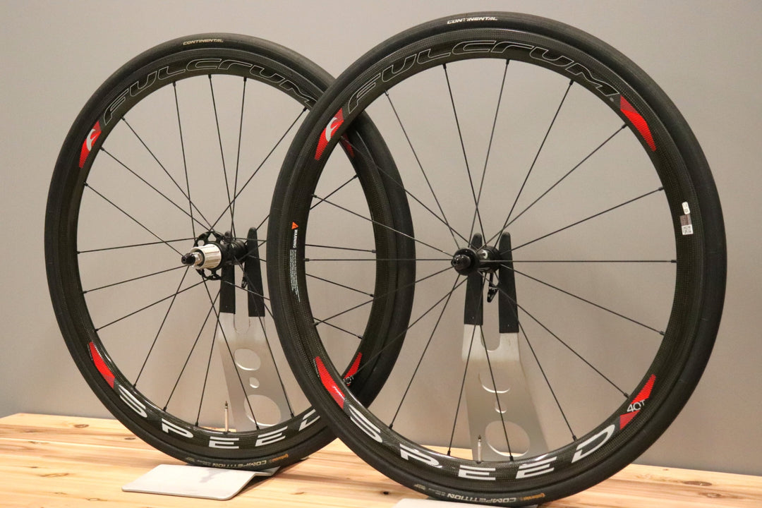 フルクラム FULCRUM スピード SPEED 40T カーボン チューブラー ホイールセット シマノ11S/12S ワイドリム 【仙台店】