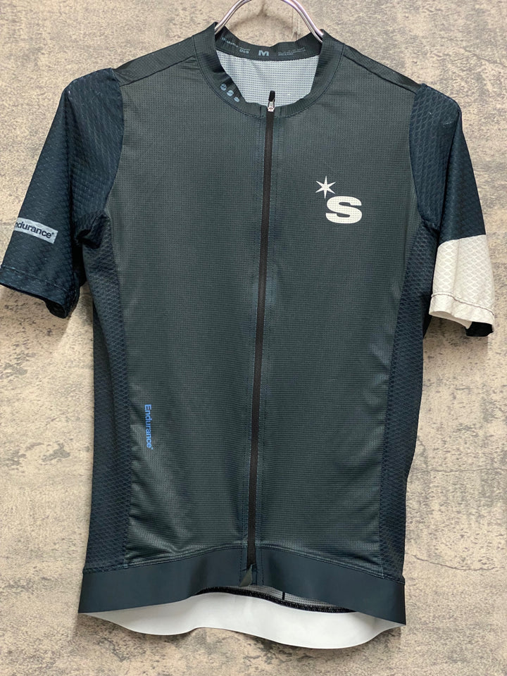 JV313 OSS BIKE WEAR 半袖 サイクルジャージ 黒 M