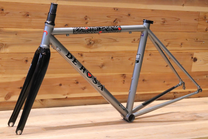 デローザ DE ROSA コルム コラム CORUM SLOPE RIM 2017モデル 44サイズ スチール ロードバイク フレームセット 【広島店】