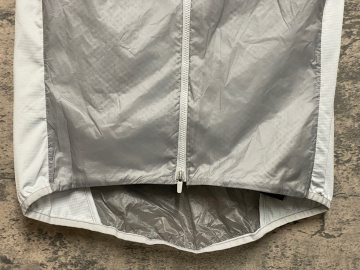 JO044 ラファ Rapha BREVET INSULATED GILET ジレ サイクルベスト グレー 白 S 裏起毛