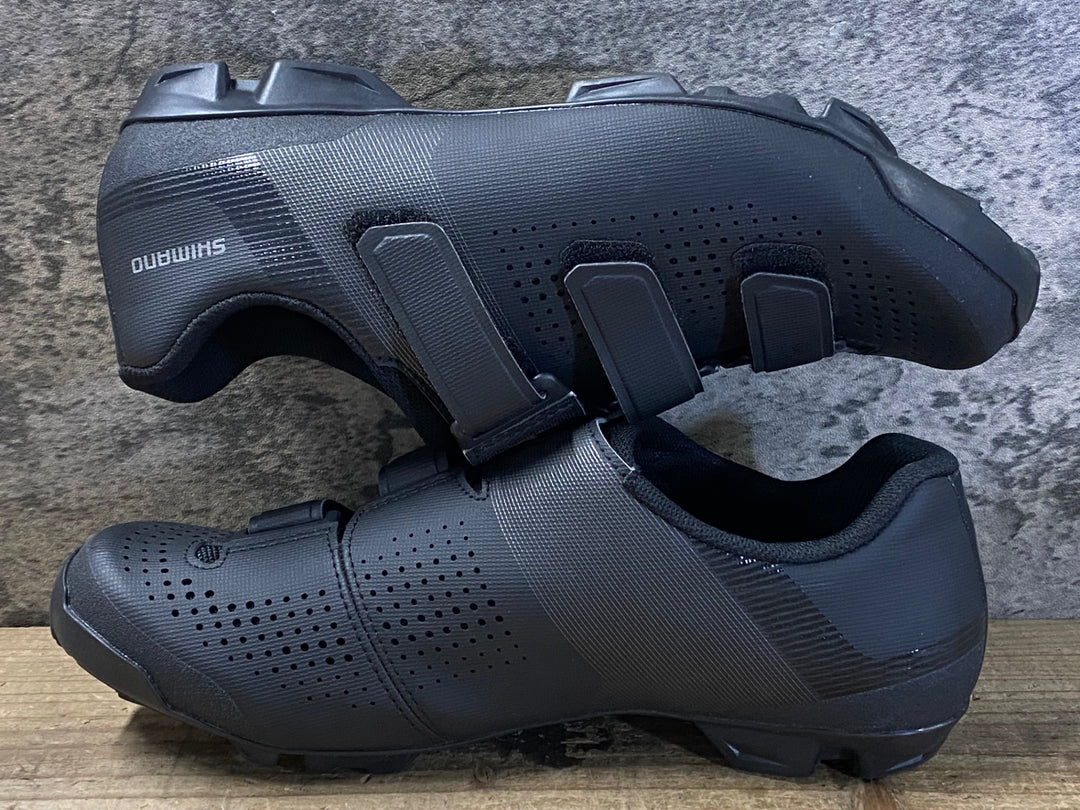 JN123 シマノ SHIMANO XC1 SHXC100M ビンディングシューズ EU41 黒 2穴