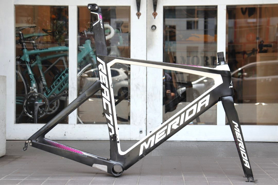 メリダ MERIDA リアクト チーム REACTO TEAM-E 2016モデル 52サイズ カーボン ロードバイク フレームセット 【横浜店】