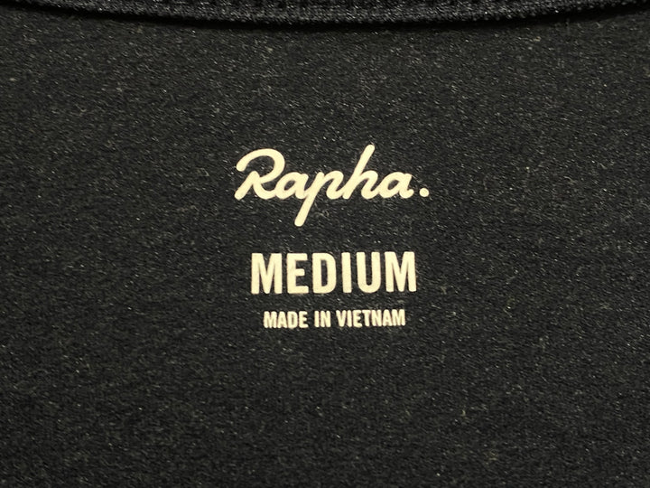 KH655 ラファ Rapha CORE LONG SLEEVE JERSEY 長袖 サイクルジャージ 紺 M 裏起毛