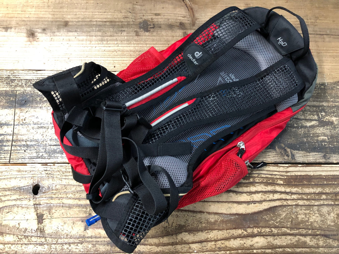 KD002 ドイター deuter RACE EXP AIR リュックサックバックパック 赤 汚れあり