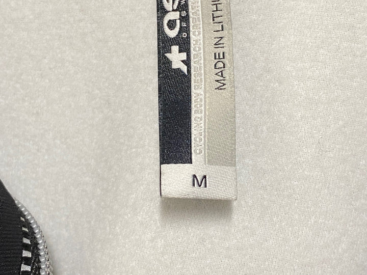JP396 アソス ASSOS MILLE JACKET EVO7 長袖 サイクルジャケット 黒 白 M 裏起毛