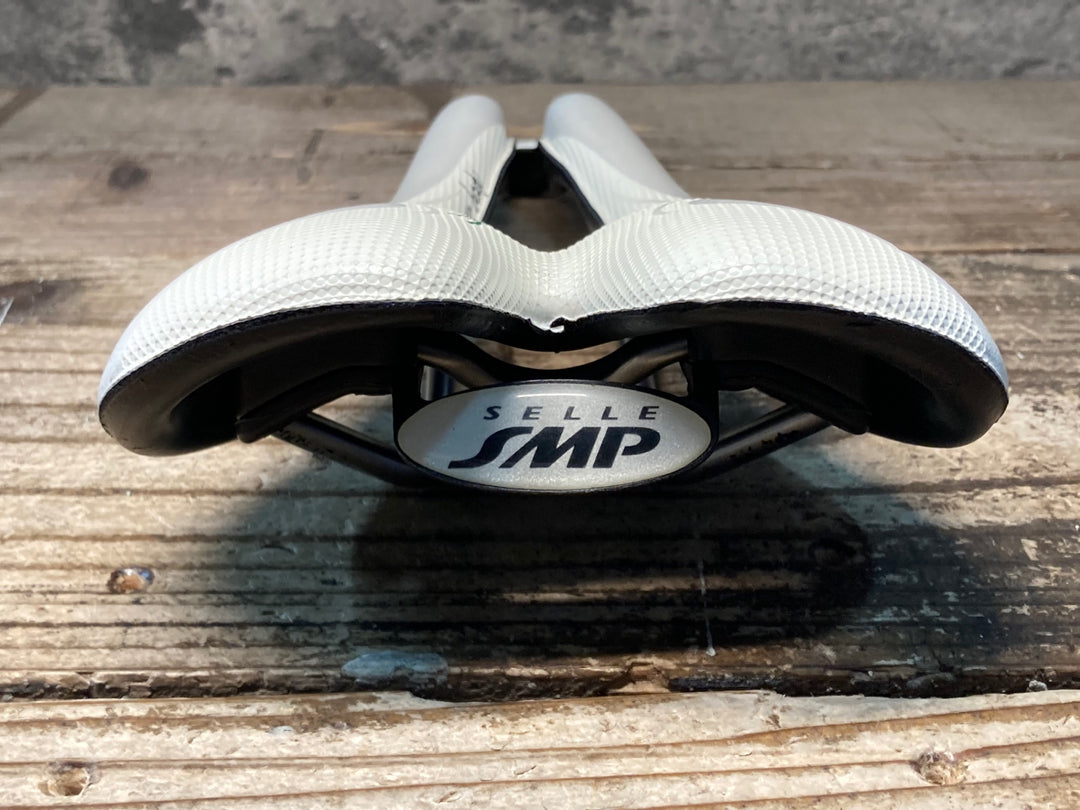 JK589 SELLE SMP HELL サドル 白 ステンレスレール 145mm