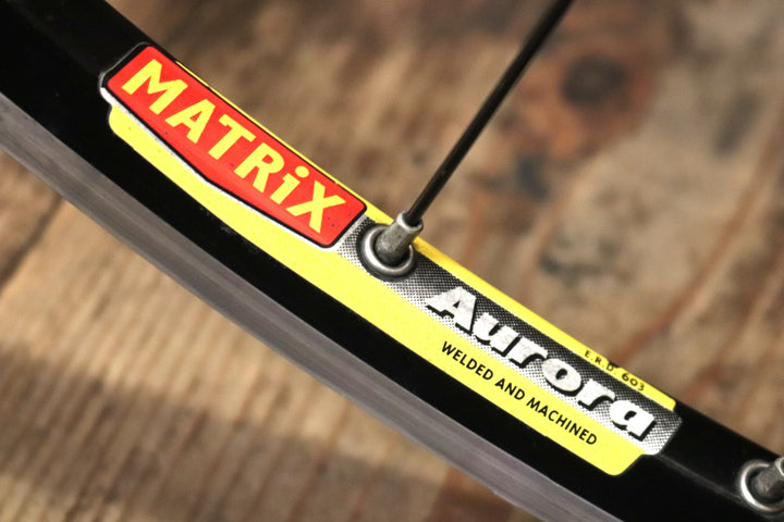 シマノ SHIMANO 105 5501 マトリックスオーロラ MATRIX AURORA アルミ クリンチャー ホイールセット シマノ9S 【東京南麻布店】