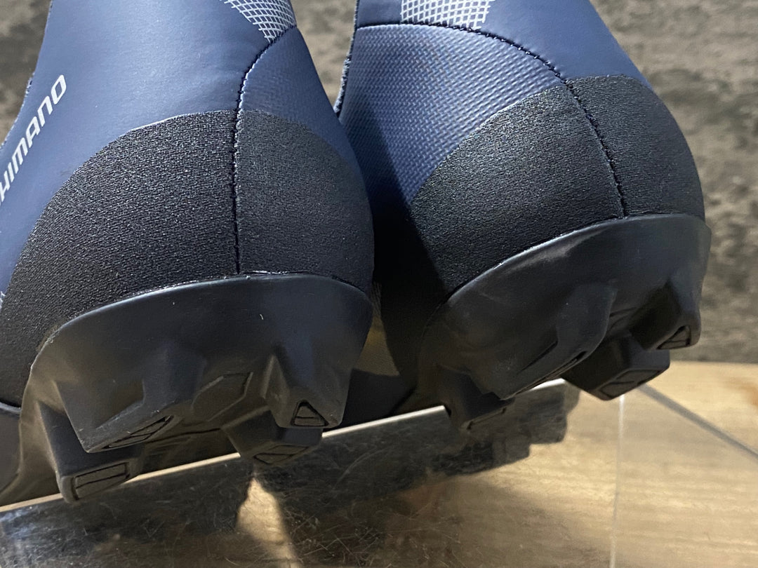 KP657 シマノ SHIMANO CX3 SHCX300M N01 S BOA ビンディングシューズ 紺 EU44