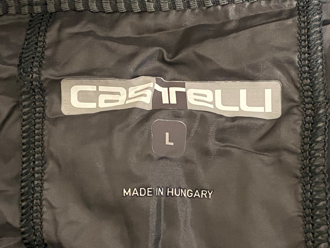 JP532 カステリ CASTELLI ジレ サイクルベスト グレー L